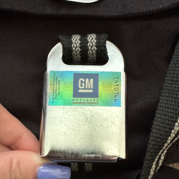 Buckle-Down Corvette GM collectible Briefcase with seatbelt buckles - Picture 10 of 12